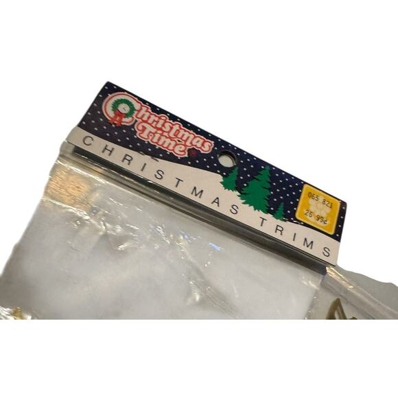 Lot of 10 Vintage Gold Metal Music Note Banner Ornaments Flexible NOS Taiwan - Picture 2 of 5